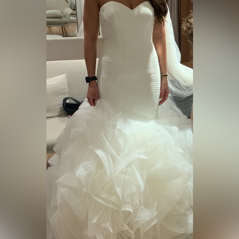 NEW-Pronovias wedding dress- “Mildred” size 8 - Picture 7 of 12